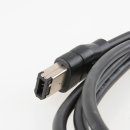 1.8m Firewire Kabel 6-pol Stecker auf 6-pol Stecker von goobay