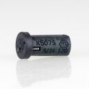 G4 Niedervolt 12/24V Halogen Steck-Lampenfassung schwarz...