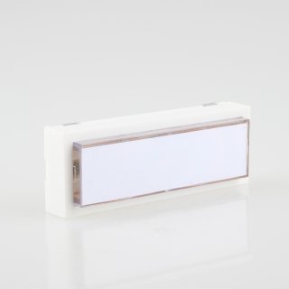 Friedland Klingeltaster Klingel mit Beleuchtung 90x30x20mm weiß