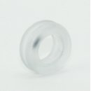 Kabeldurchführungstülle transparent 14x8x8 mm für 10 mm Lochbohrung