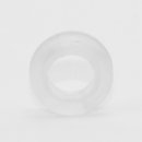 Kabeldurchführungstülle transparent 14x8x8 mm für 10 mm Lochbohrung