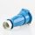 32A/250V CEE Starkstrom-Kupplung 3 polig blau