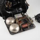 70/80er Jahre Vintage Telefon Wählscheibentelefon Haus-Telefon schwarz