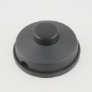 2A/230V Fuß-Tretschalter Schalter 2-polig rund schwarz 66x30mm