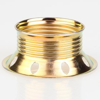 5x Ring Schraubring Metall E27 60x15mm vermessingt Leuchte Lampe Ersatz  605510 