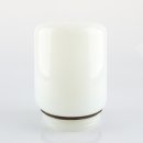 Lampenglas Lampen-Glas Ersatz-Glas weiß zum aufschrauben 20x14cm
