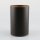 E27 Lampenschirm für Pendelleuchten Stehleuchten Hängeleuchten aus Kunstleder dunkelbraun 19x12cm