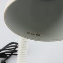 E27 60W Schreibtischlampe Klemmleuchte Lampe zum Klemmen weiß/gelb von BRILUM