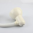 E27 60W Schreibtischlampe Klemmleuchte Lampe zum Klemmen weiß/gelb von BRILUM