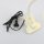 E27 60W Schreibtischlampe Klemmleuchte Lampe zum Klemmen weiß/gelb von BRILUM