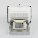150W Halogen Flutlichtstrahler Scheinwerfer wasserdicht für Innen und Außen grau