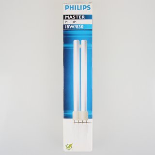 2G11 PL-L 4-Pin 18W/830 Philips Master Energiesparlampe Kompaktlampe Leuchtmittel Lampe