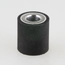 Andruckrolle Pinchroller für Tonbandgeräte 17x16mm schwarz