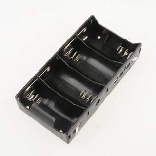 Batteriehalter Akkuhalter zur Chassismontage für 4xD 1.5V Batterien