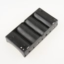 Batteriefach Batteriehalter zur Chassismontage für 4 x D 1.5V Batterien