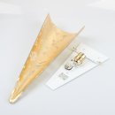 E27 250V/100W Wandlampe Wandleuchte Designer Dekorative Kegelform Glas-Lampe Gold