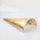 E27 250V/100W Wandlampe Wandleuchte Designer Dekorative Kegelform Glas-Lampe Gold