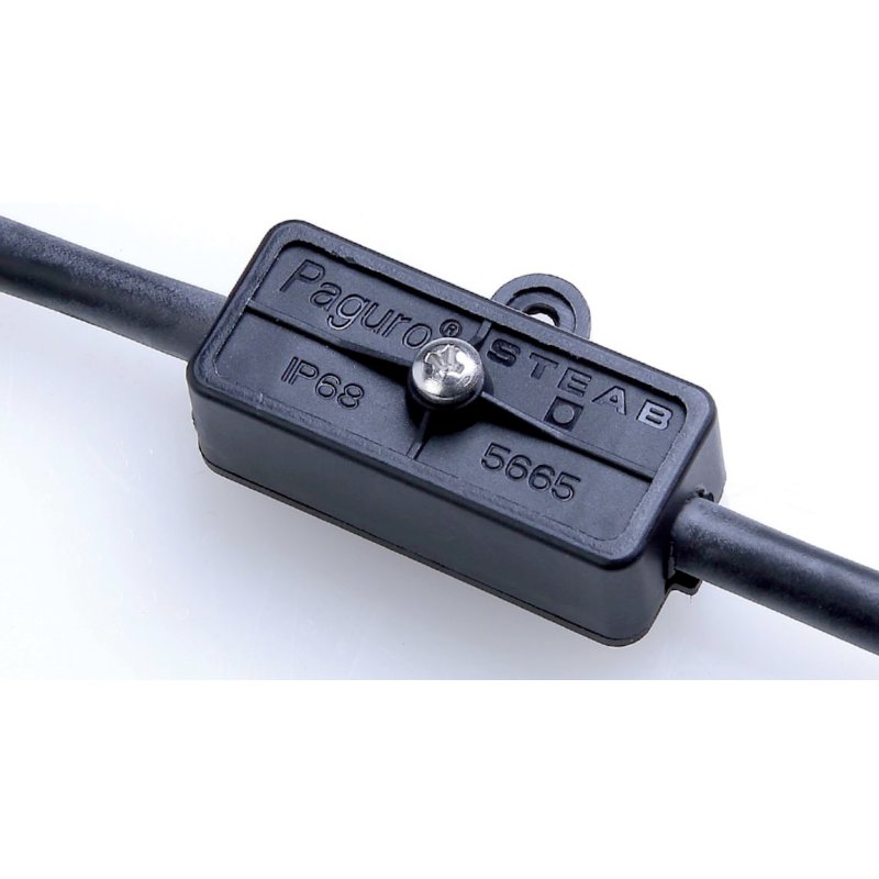 Klemmdose Anschlussdose Kabelstecker Kabelverteiler IP 68 für wasserd