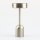 Decken Pendelrohr-Lampe Deckenlampe Deckenleuchte 20cm Edelstahl-Optik mit E27 Fassung