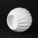 Kerzenhalter Teelicht Windlicht Halter "Alassio" weiß aus Keramik