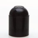 E27 Fassung Bakelit schwarz mit Glattmantel M10x1 IG 250V/4A