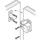 Häfele Doppel-Rollenschnäpper zum Schrauben glanzverzinkt