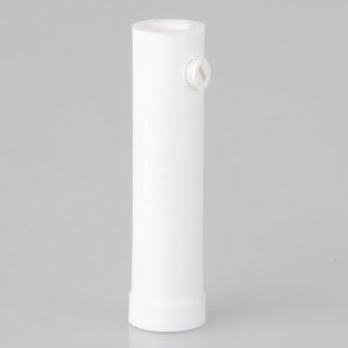 Zugentlastung mit M10x1 Innengewinde für Kabel 14x55mm Kunststoff weiß