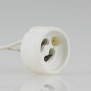 GU10 Hochvolt Halogen Fassung rund mit 10cm Kabel 250V