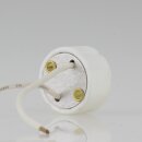 GU10 Hochvolt Halogen Fassung rund mit 10cm Kabel 250V