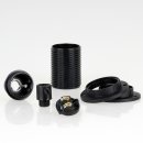 E14 Lampenfassung Thermoplast/Kunststoff schwarz mit...