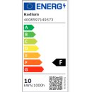 2-Sockel LED-Linestra Linienlampe dimmbar 1 Meter opal 230V 9.9W (=75W) 1055 Lumen 2700K Radium