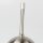 Lampen-Baldachin 50x100mm mit Pendelrohr und Zugentlaster Metall Edelstahl-Optik
