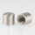 M10x1 Lampen Abschlussknopf Zierknopf 12x12mm zylindrisch Edelstahloptik für Lampen und Leuchtenbau