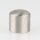M10x1 Lampen Abschlussknopf Zierknopf 12x12mm zylindrisch Edelstahloptik für Lampen und Leuchtenbau