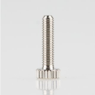 M3 Rändelschraube 5,5x14mm Messing vernickelt