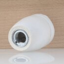 E27 Porzellanfassung 3-teilig glasiert mit R3/8 Zoll Innengewinde 250V/4A