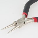 Goobay Zangen-Set 5-teilig mit Isolierung für Elektronik o. Feinmechanik mit Aufbewahrungstasche