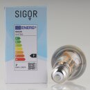 Sigor E27 LED Filament Kopfspiegellampe gold 7W(=48W) 220-240V 600 lm 2700K warmweiß dimmbar