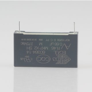 0.68uF 275V MKP-X2 Entstörkondensator