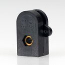 Einbau-Zugschalter 1-polig EIN/AUS 250V/2A 27x15x11.5mm mit Einlochbefestigung für Lampen