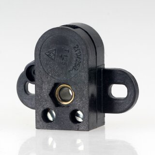 Einbau-Zugschalter 1-polig EIN/AUS 250V/2A L26xB34x12mm mit 2-Loch-Lasche für Lampen