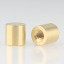 M5 Abschlussknopf Zierknopf 10x10mm zylindrisch Messing...