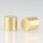 M5 Abschlussknopf Zierknopf 10x10mm zylindrisch Messing für Lampen und Leuchtenbau