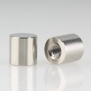 M5 Abschlussknopf Zierknopf 10x10mm zylindrisch Messing...