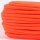 Textilkabel Neon-Orange 2-adrig 2x0,75 Schlauchleitung textilummantelt