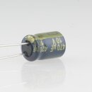 470uF 10V Elko Elektrolytkondensator Radial 105° 8x11.5mm Rastermaß 3.5mm