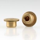 M6 Abschlussknopf Zierknopf 14x8mm Messing für...