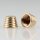 M10x1 Abschlussknopf Zierknopf 14x10mm Messing für Lampen und Leuchtenbau