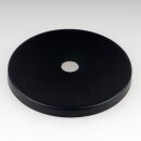 Abschluss-Scheibe Kaschierung 71x6mm Metall schwarz...