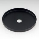 Abschluss-Scheibe Kaschierung 71x6mm Metall schwarz...